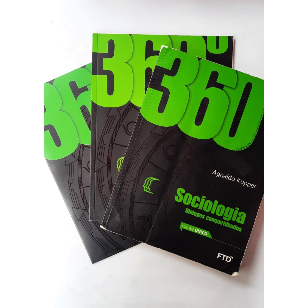 Livro: Sociologia: Diálogos Compartilhados - Coleção 360° - Com Caixa, 2 Livros