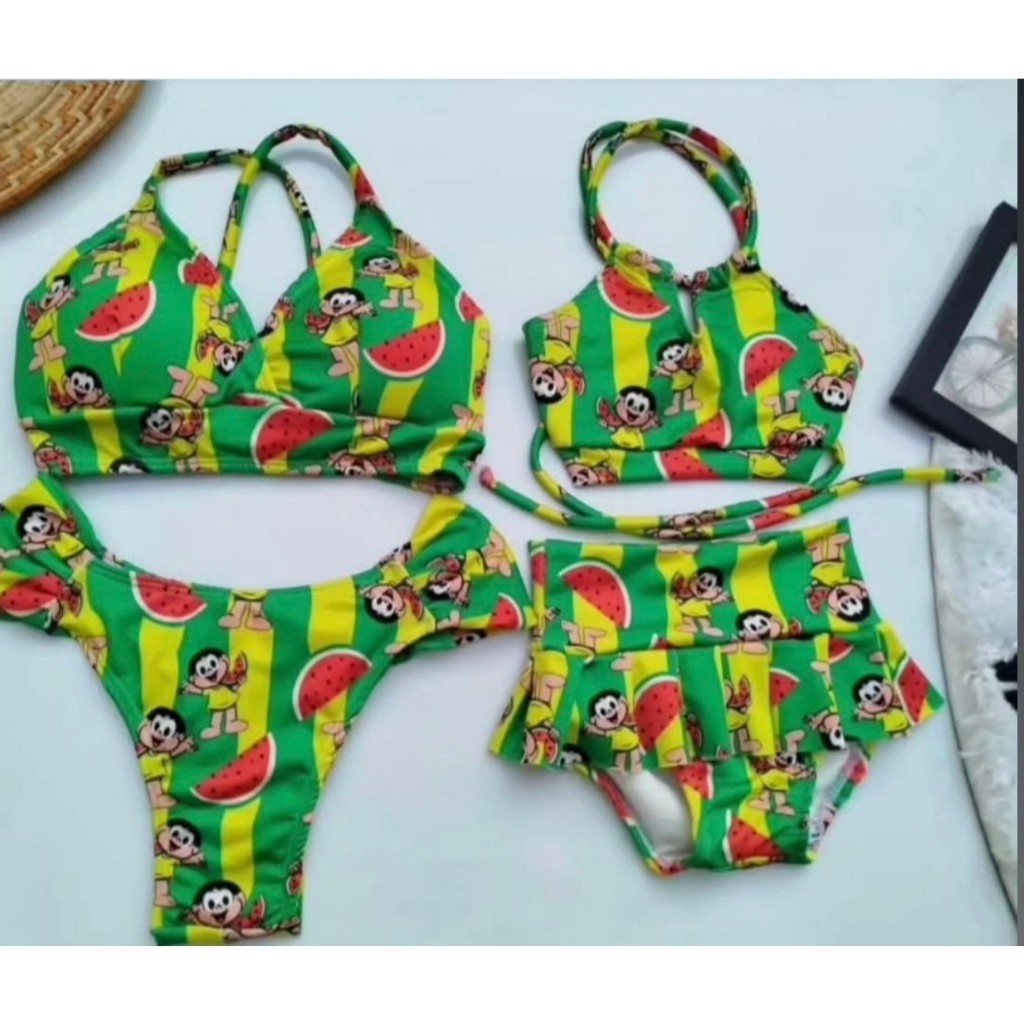 Kit mãe e filha ; Moda praia Mãe e filha ; Tal mãe, tal filha ; Biquínis mãe e filha