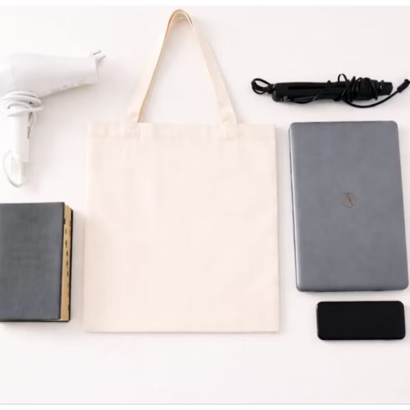 KIT 10 ECOBAG BOLSA SACOLA ECOLÓGICA TAMANHO 35X40 100% ALGODÃO CRÚ - SUSTENTÁVEL