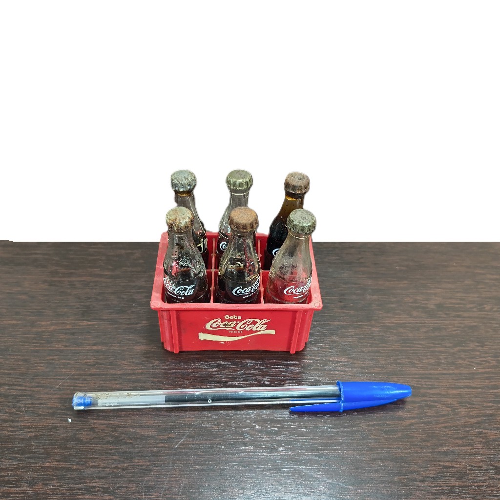 Lembrancinha Colecionável Mini Garrafinha Engradado 8X8X5CM