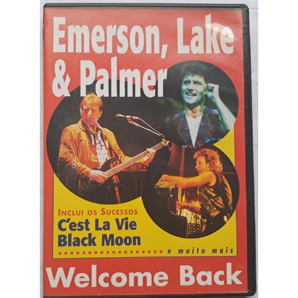 M 006a - DVD Emerson Lake & Palmer – Documentário Well Come Back