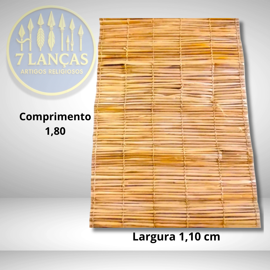Esteira De Palha Trançada Unidade Umbanda e Candomblé em Oferta na Shopee