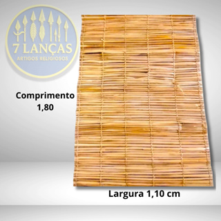 Esteira De Palha Trançada Unidade Umbanda e Candomblé em Oferta na Shopee