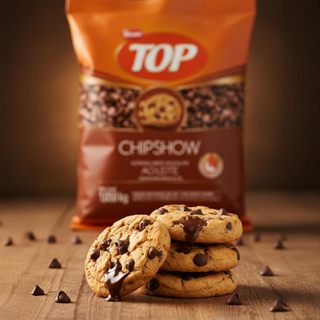 Gotas de Chocolate Harald Top Chipshow 1kg ou Chocolate em Pó Riconi 50% Cacau 1kg em Oferta na Shopee