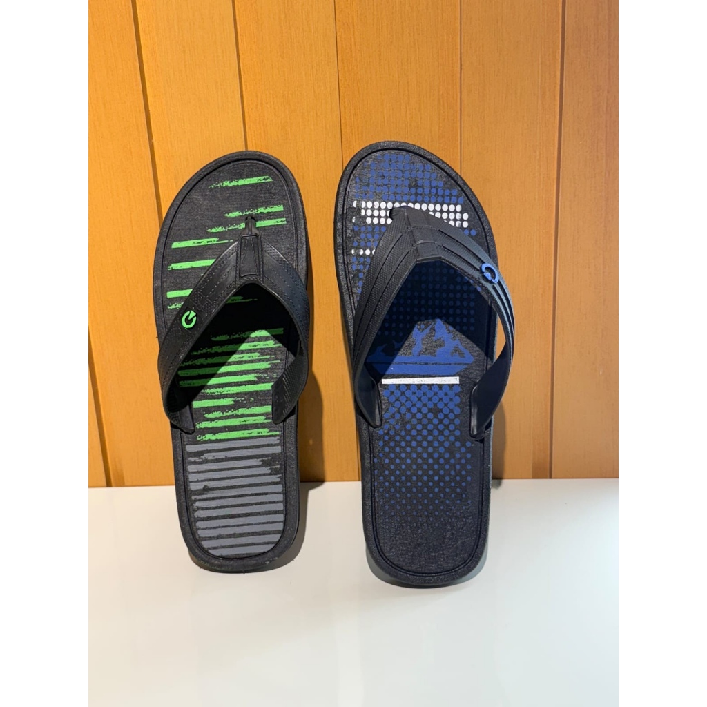 kit 2 chinelos masculinos casuais nova tendência *cores sortidas*