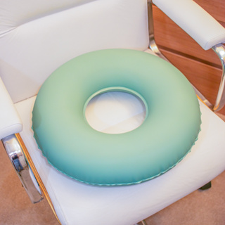 Almofada Assento Redonda Com Orifício Ortopédica e Terapêutica Água ou Ar Inflável em Oferta na Shopee