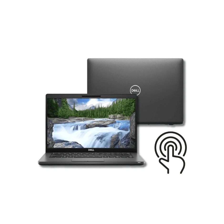Notebook Dell Core I5 8ª Geração Latitude Touch Screen 16GB Memória ram e 240GB SSD - Recondicionado
