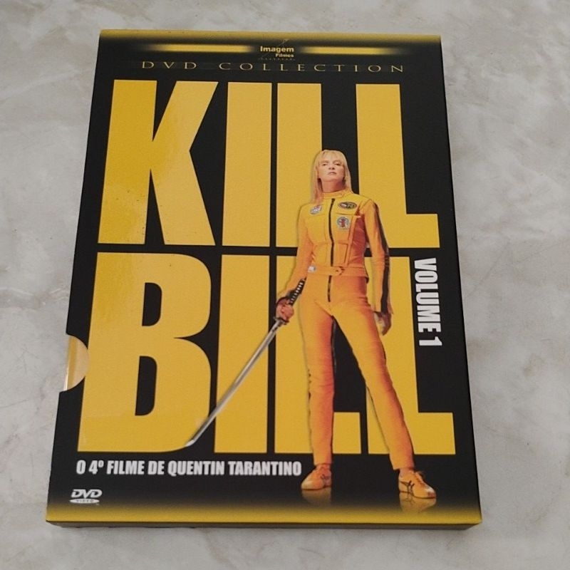 Dvd Kill Bill Volume 1 com Luva semi novo