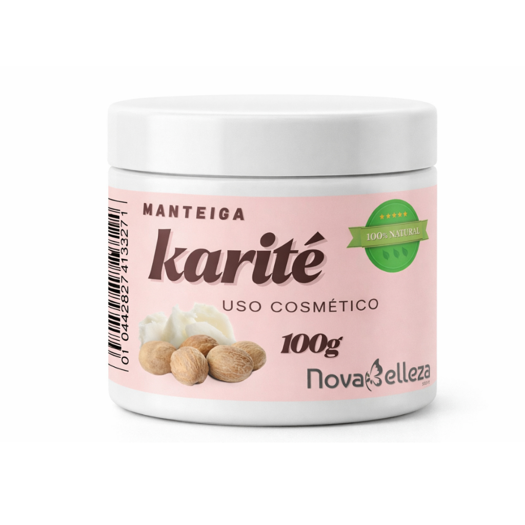 Manteiga karité 100% Pura Certificada Vegana  Cosmético Hidratante Capilar e Corporal em Oferta na Shopee