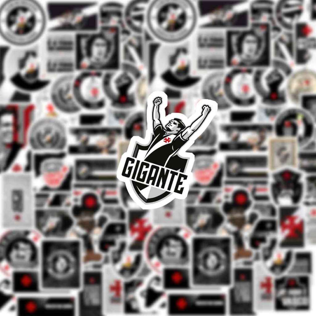 Kit/Pack 50 Adesivos Vasco da Gama Stickers Decorativos em Oferta na Shopee