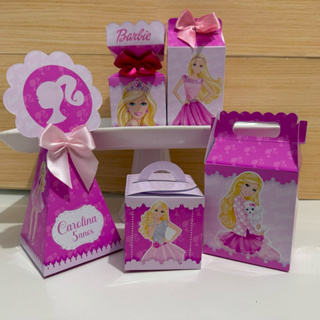 Kit Personalizados Barbie \ Festa \ Lembrancinha\ Aniversário \ Pegue e Monte \ Mimo em Oferta na Shopee