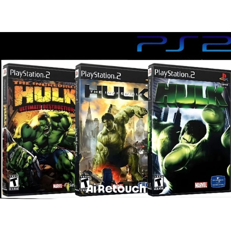 coleção Hulk ps2