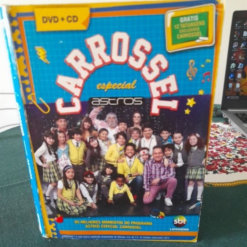 CD Carrossel especial Astros (embalagem sem DVD e sem tatuagens)