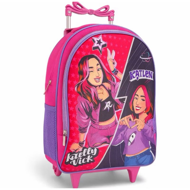 Mochila Rodinha Infantil menina  menino Reforçada Escolar em Oferta na Shopee