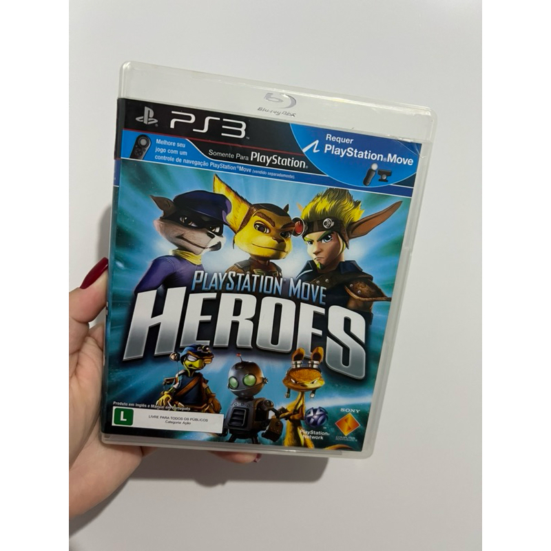 Jogo ps3 Heroes PlayStation move - jogo original