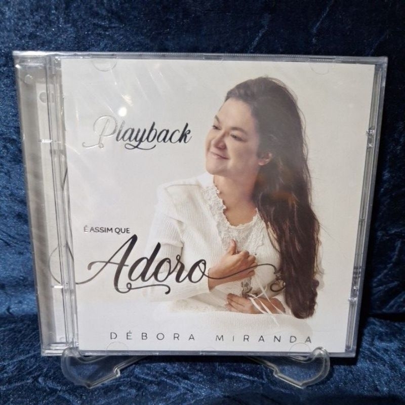 CD PlayBack Débora Miranda É assim que adoro Lacrado