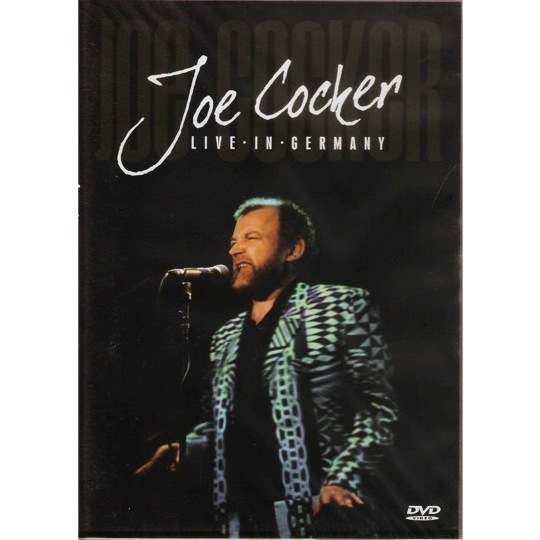 DVD JOE COCKER LIVE IN GERMANY 1992 - ORIGINAL SEMINOVÍSSIMO TESTADO GARANTIA TOTAL POSTAGEM IMEDIATA RECORDED DORTMUND.