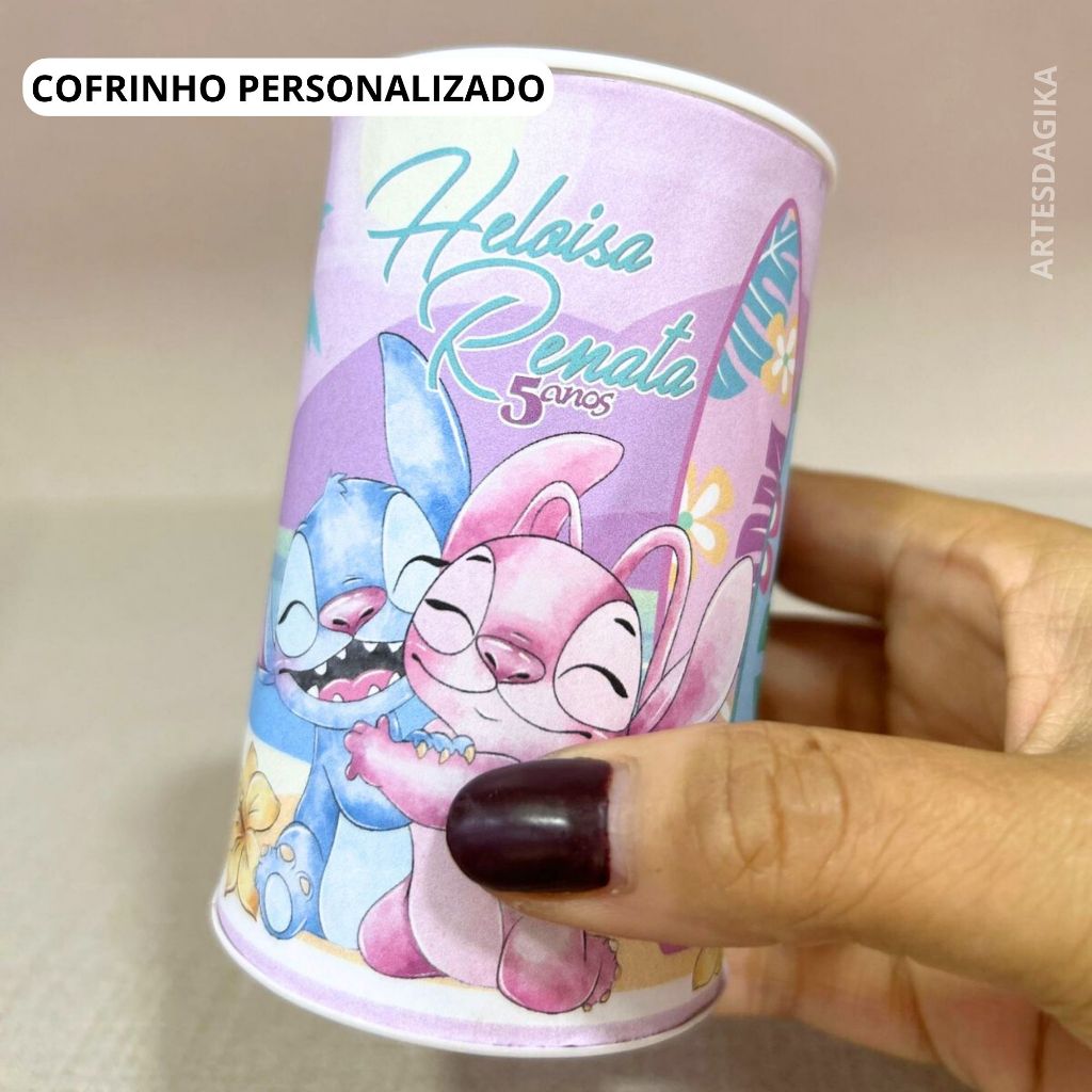 Cofrinho Personalizado Aniversario Infantil | Todos  Temas | Lembrancinhas Nome e Idade | Aplique 3D