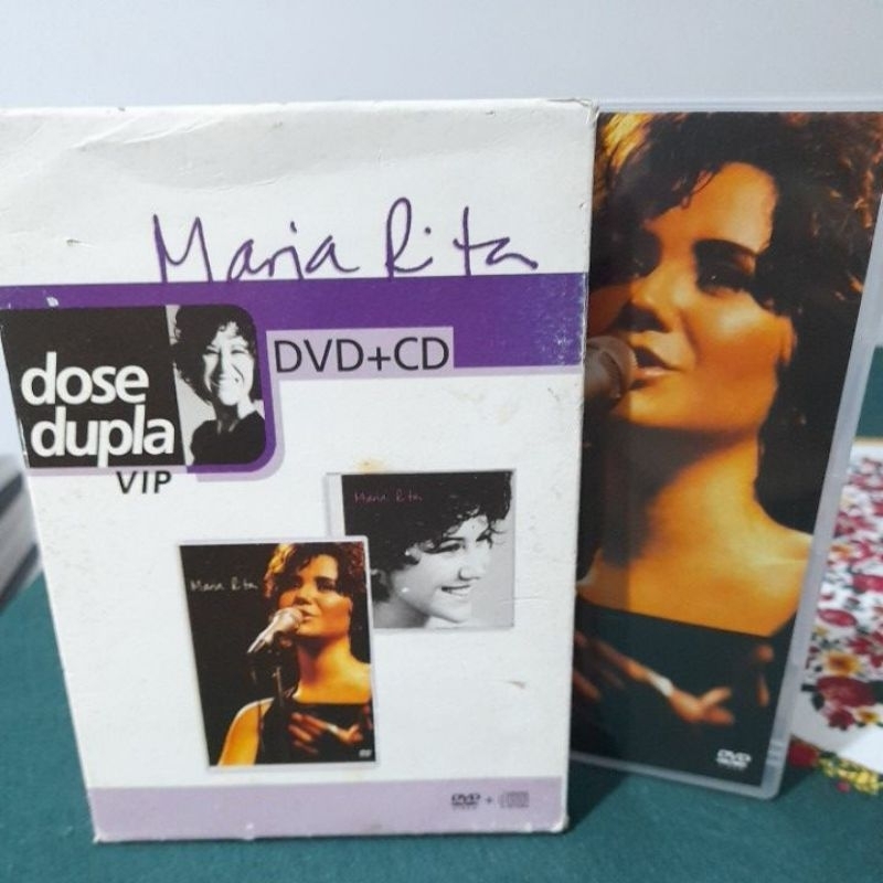 CD e DVD Maria Rita - Dose Dupla VIP - disco de estreia e show da filha de Elis Regina