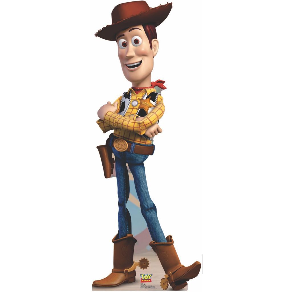 Display de Chão Mdf Decoração - Festa - Toy Story - Woody Jessie Buzz Bala no Alvo - Novo (1 Peça - Vários Tamanhos)