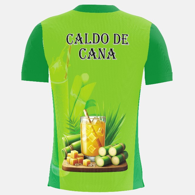 Camisa Camiseta Caldo de Cana Personalizada uniforme para trabalho — imagem 2 de 2