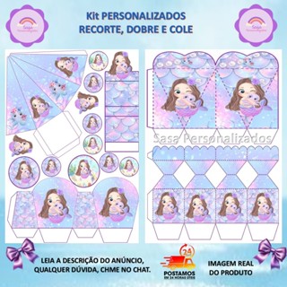 SEREIA / CAUDA SEREIA  LEMBRANCINHA COM 80/160 ITENS  COM OU SEM NOME em Oferta na Shopee