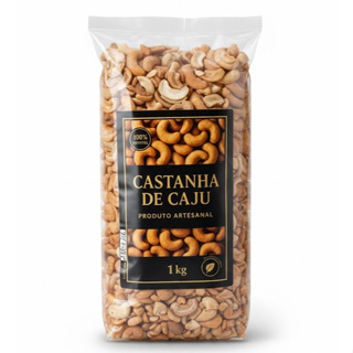 Castanha de Caju Torrada em bandas/quebrada - 500g/1kg/2kg - Com Sal/Sem Sal Crua em Oferta na Shopee