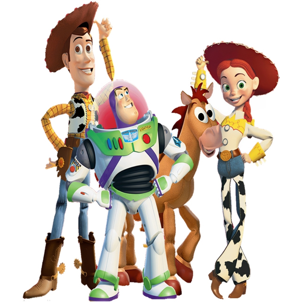 Display de Chão Mdf Decoração - Festa - Toy Story Completo Woody Buzz Jessie Bala No Alvo (1 Peça - Vários Tamanhos)
