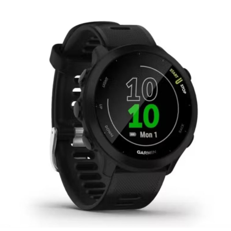 Relógio Garmin Forerunner 55 Monitor Cardíaco e GPS 42mm Lacrado com NF