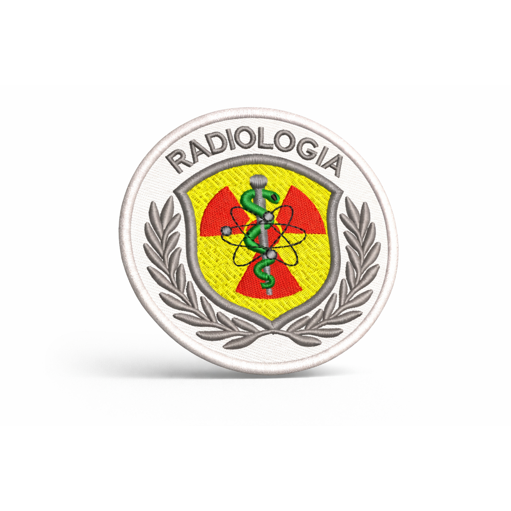 Patch Bordado Termocolante - Radiologia Ramos