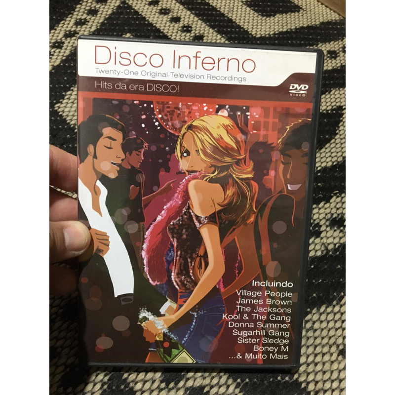 Dvd disco inferno hits da era disco