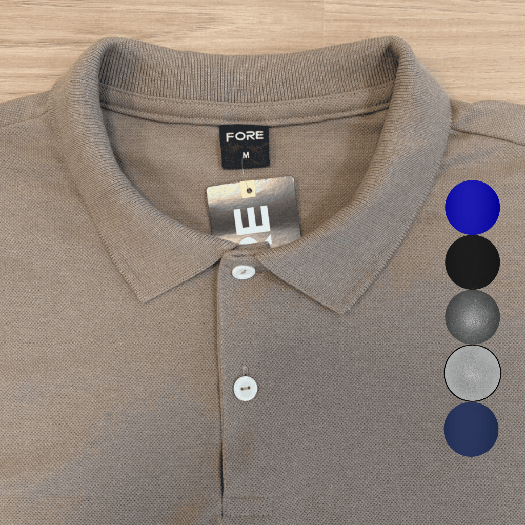 Camisa Polo Básica Masculina Unissex Algodão 505302-C1 em Oferta na Shopee