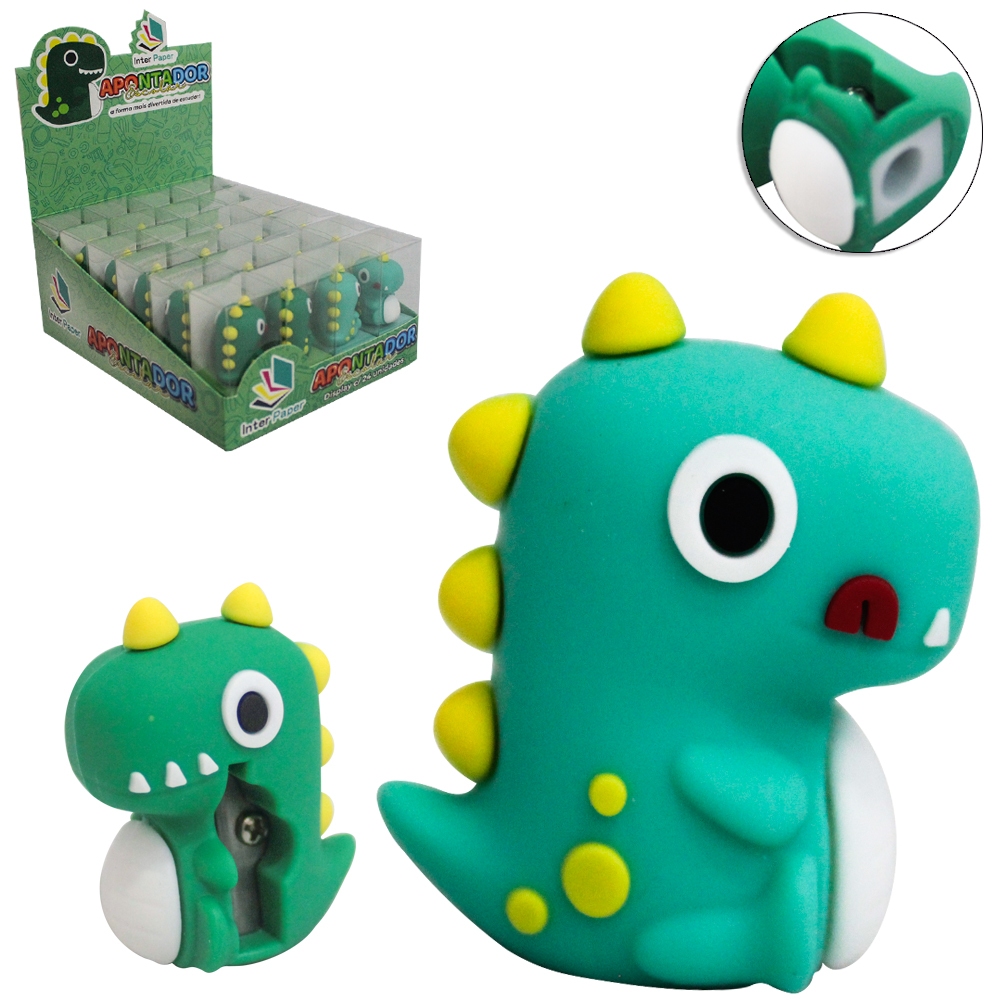 APONTADOR ESCOLAR DINOSSAURO INTER PAPER DP PLAY Código 3767908 em Oferta na Shopee