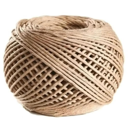 Fio Cordão Barbante Sisal Rami 2mm - Sisal sem Fiapo Premium para Artesanato, Embalagens, Decoração