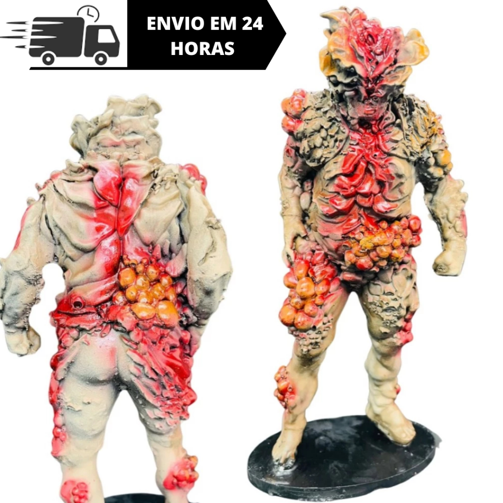 Boneco Baiacu The Last of Us Série Colecionavel Estátua Colecionável Decoração de Resina