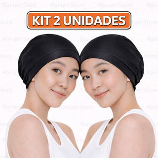 Touca Nero Anti Frizz para Dormir – Kit 2 Unidades