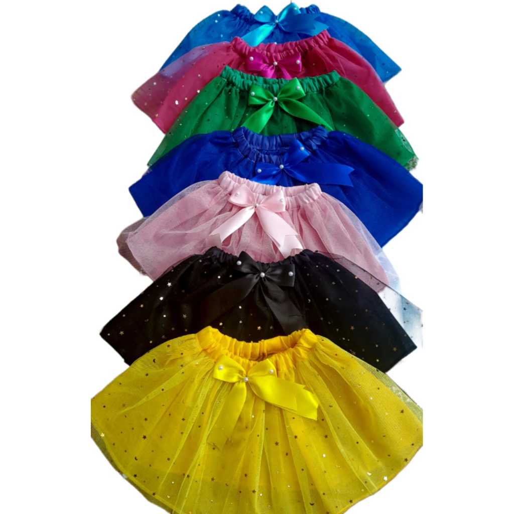 saia de tule tutu  infantil Carnaval em Oferta na Shopee