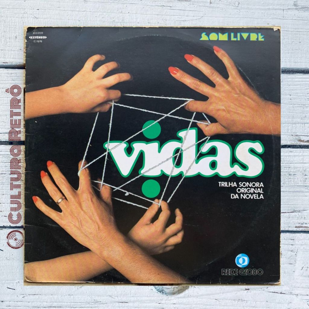 LP NOVELA DUAS VIDAS NACIONAL 1977 SOM LIVRE ( ÓTIMO) VANUSA