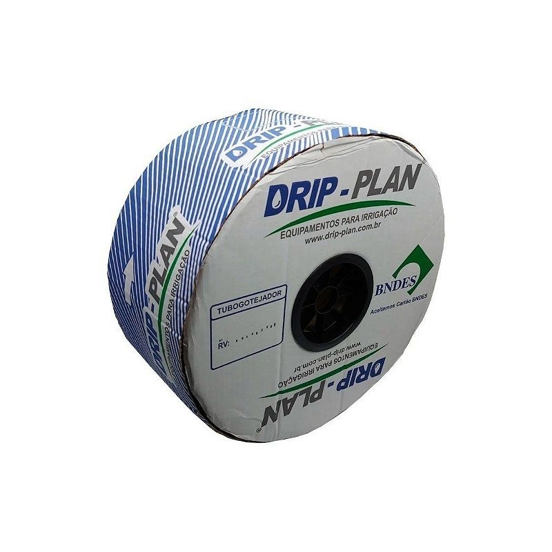 Mangueira de Gotejamento Drip Plan 1000m Espaçamento 20cm