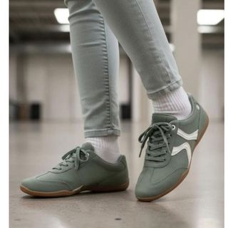 tenis kolosh feminino casual verde tendência