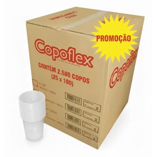 Kit 1000 Copos Descartavel 200ml Plastico Transparente para Suco, Água, Refrigerante, Evento em Oferta na Shopee