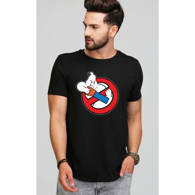 Camiseta Masculina Caça Fantasma Camisa t-shirt fio 30.1 100% Algodão Toque Macio Envio Imediato