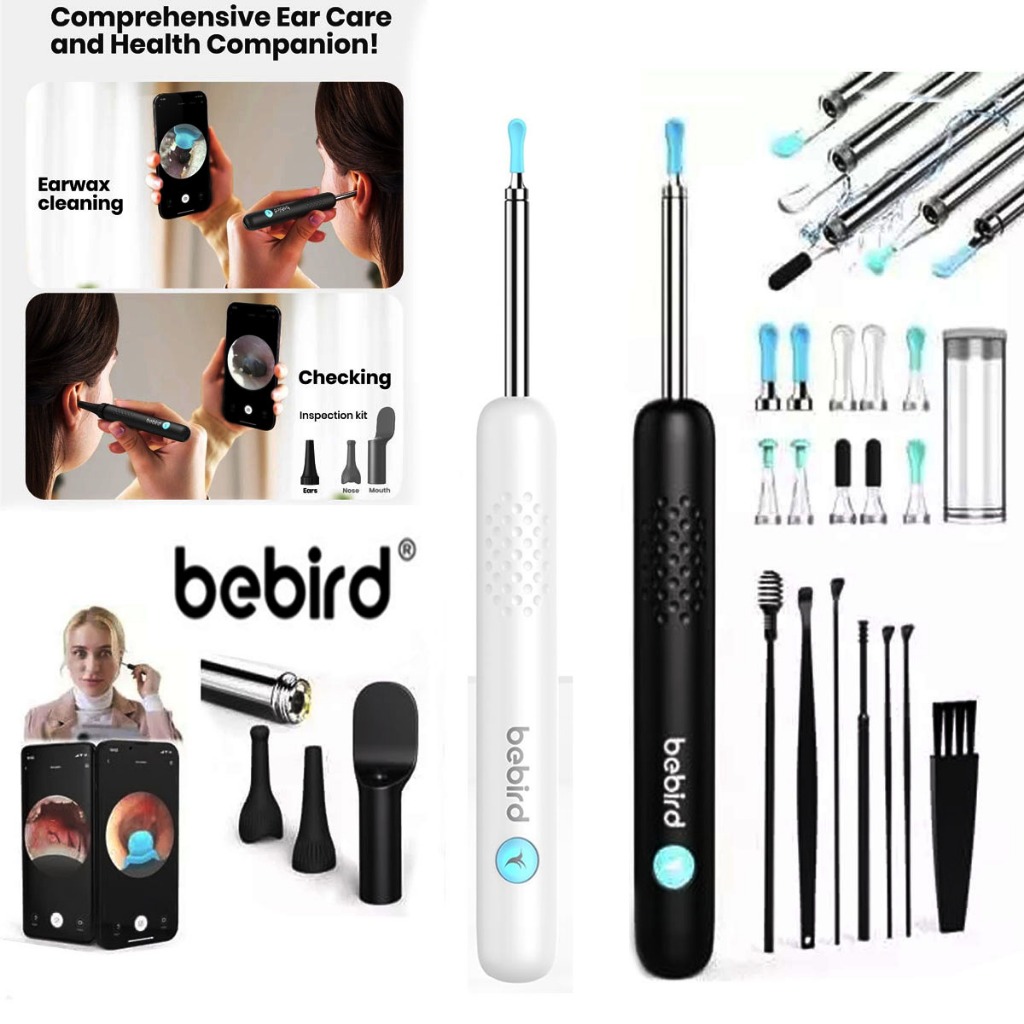 Ferramenta De Remoção Do Limpador De Ouvido Do Bebird R1, Câmera De Precisão À Prova D'Água