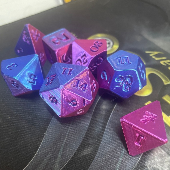 Jogo Dados RPG Dungeons And Dragons D&D RPG de Mesa DND Artisan's Haven Decoração Colecionável