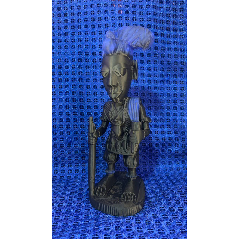 Ogum | Ògún | Escultura Imagem Africana - Ere Orisa  Ògún | Umbanda Candomble 25cm * NÃO É MADEIRA*