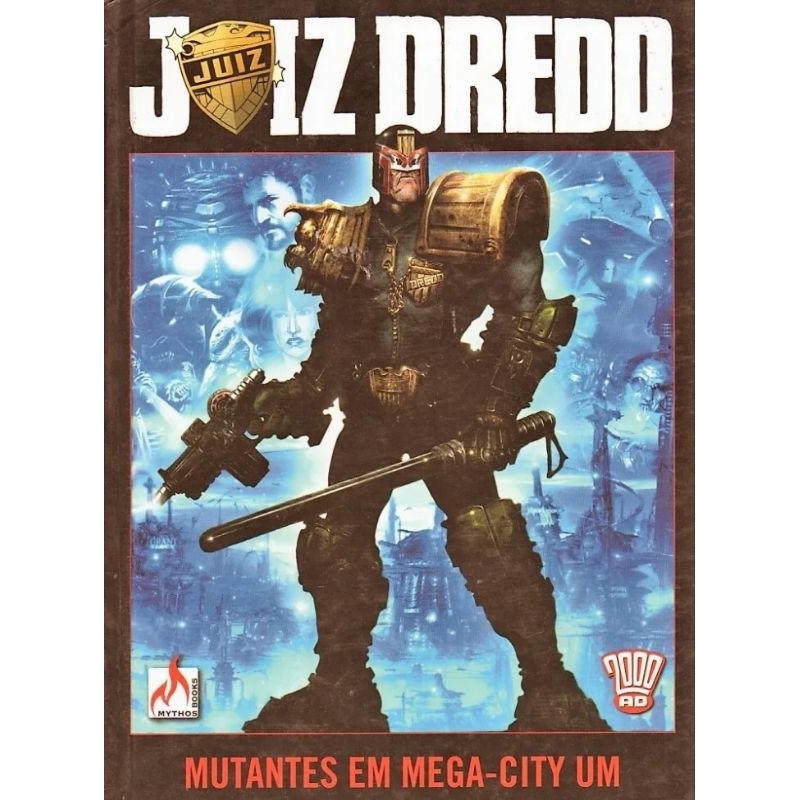 Juiz Dredd Mutantes Em Mega-city Um /mythos (2016) Capa Dura