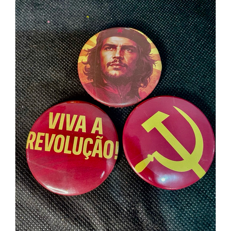 kit bottons Viva a revolução