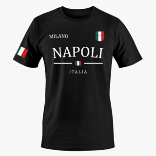 Camiseta Itália Napoli Tshirt Premium Masculina 100% Algodão Tamanho Plus Size Disponíveis em Oferta na Shopee