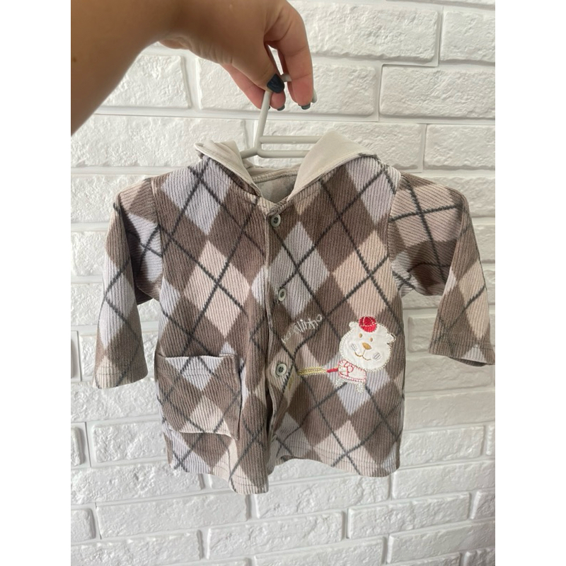 Casaquinho unissex 1 ano