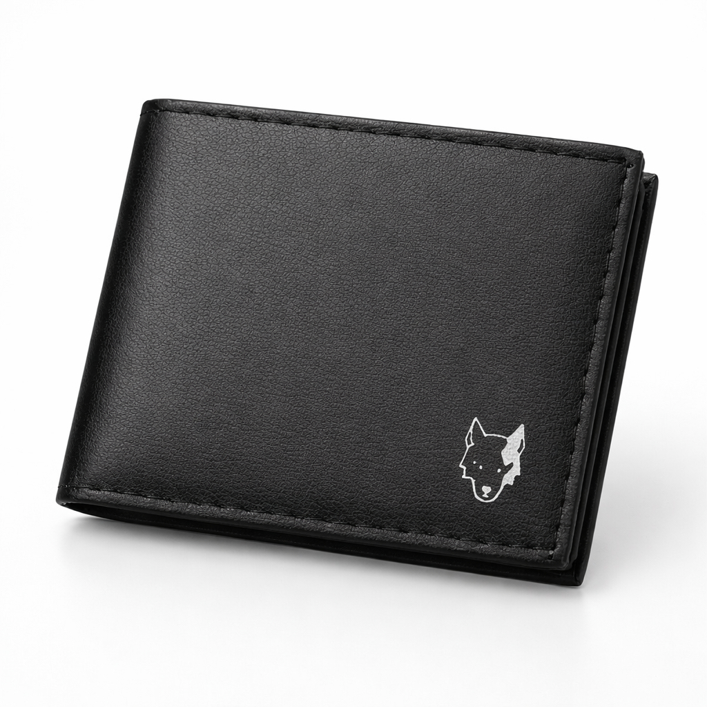 Carteira Masculina Couro Preto Sintético Premium Slim Leve e Compacta em Oferta na Shopee